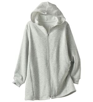 BELLUNA（ベルーナ）の「まるで着る毛布！静電防止付裏ファーブルゾン（その他カーディガン）」｜ライトグレー