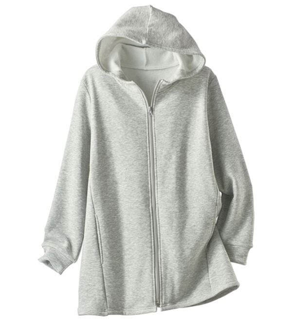 BELLUNA（ベルーナ）の「まるで着る毛布！静電防止付裏ファーブルゾン（その他カーディガン）」｜ライトグレー