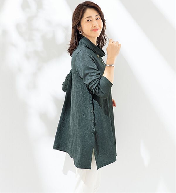 ルフラン（ルフラン）の「ジャカード素材セットアップ＜アルベナ＞（セットアップ）」｜詳細画像