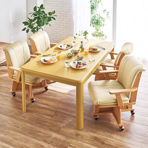 「極あったかダイニングこたつ布団フルセット（こたつテーブル）」｜詳細画像