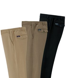 「≪ＴＶ限定★≫【３本組】＜コムルヴァン・オム＞お父さんの裏シャギー７得パンツ（メンズフルレングスパンツ）」｜3本組