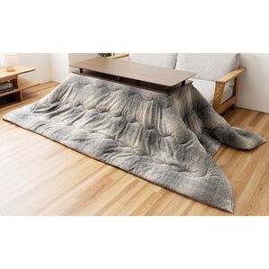 「ソファ前こたつ　布団セット（こたつテーブル＆掛布団）（こたつテーブル）」｜グレー