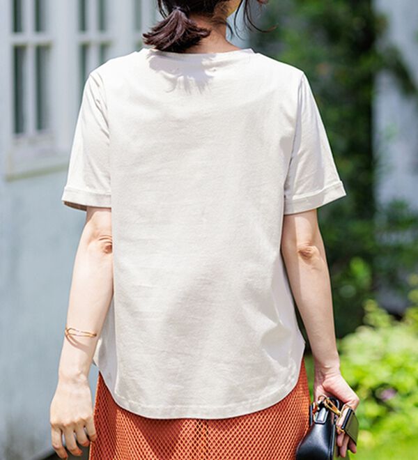 BELLUNA（ベルーナ）の「ヒンヤリ！着映えプリントプルオーバー（カットソー）」｜詳細画像