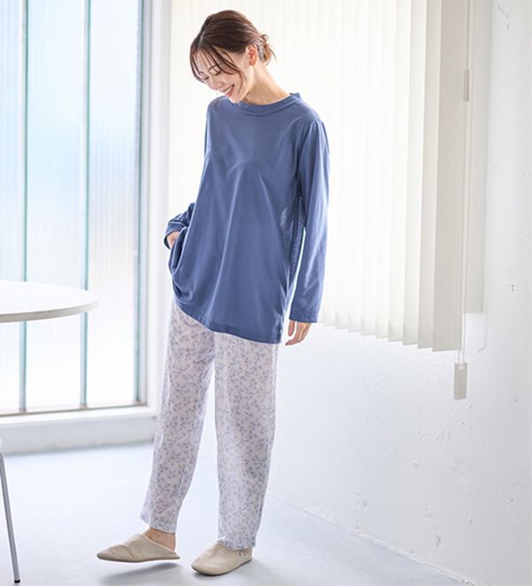 LAVIENNE（ラヴィエンヌ）の「【３点セット】【ヒビヤカダン　スタイル】トラベルパジャマ（パジャマ・ルームウェア）」｜詳細画像