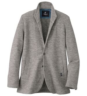 「＜コムルヴァン・オム＞男前！スタンドジャケット（メンズジャケット）」｜グレー系