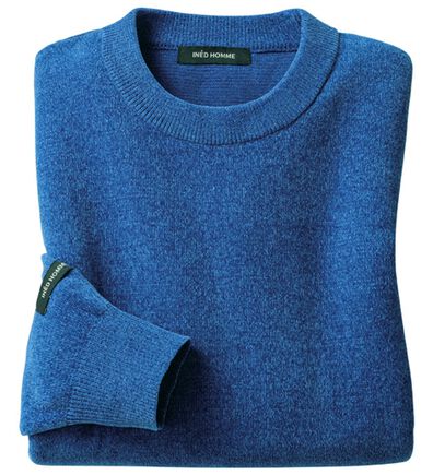 「＜イネド　オム＞もっちりモールセーター（メンズニット・セーター）」