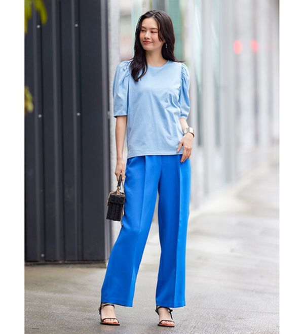 RANAN（ラナン）の「機能付！パワーショルダープルオーバー（カットソー）」｜詳細画像