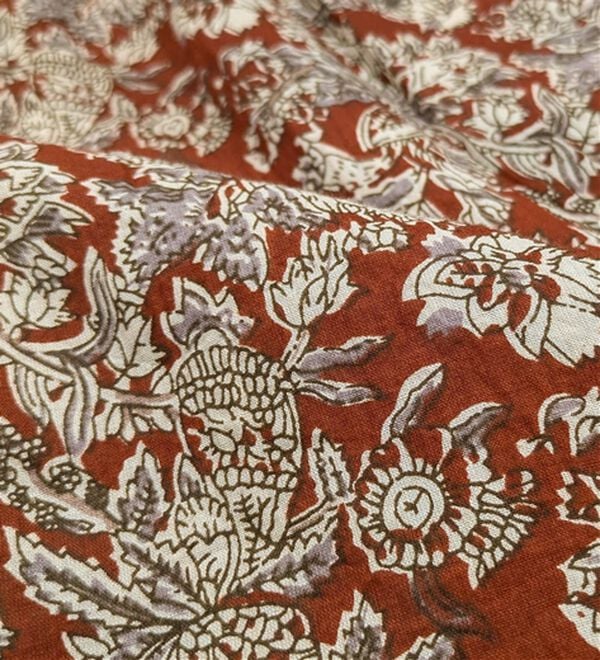 BELLUNA（ベルーナ）の「<INDIA>花柄フレンチブラウス（ブラウス）」｜詳細画像
