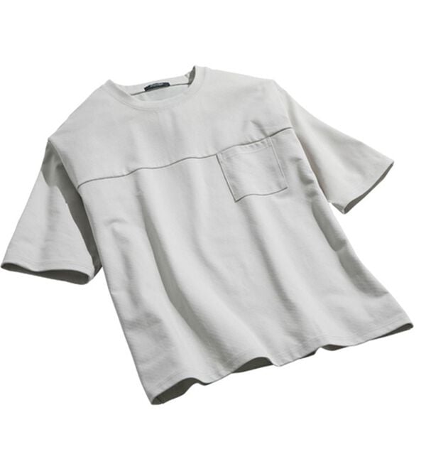 「【３色組】裏側さらっと大人の定番Ｔシャツ（メンズシャツ）」｜詳細画像