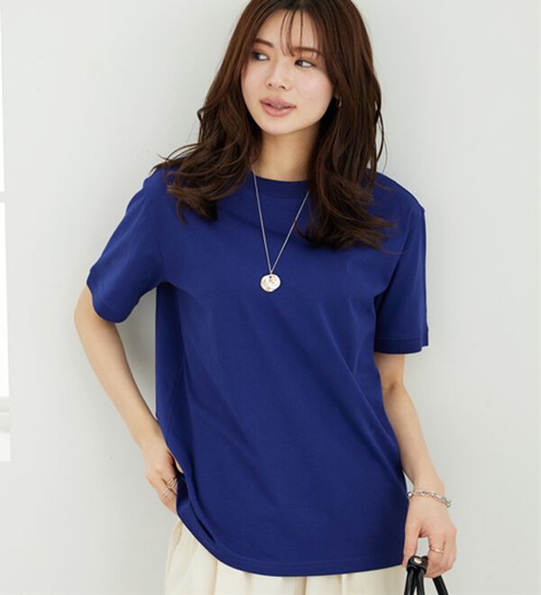 BELLUNA（ベルーナ）の「ヒンヤリ！綿１００％大人顔サマ見えＴシャツ（Tシャツ）」｜詳細画像