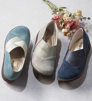 ルフラン（ルフラン）の「＜メディフィット＞５Ｅストレッチスリッポン（スリッポン）」｜詳細画像