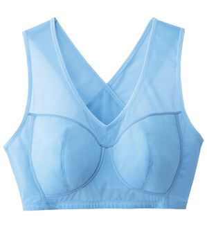 LAVIENNE（ラヴィエンヌ）の「ムレないスキッと美姿勢ブラ（ブラジャー）」｜クリアブルー