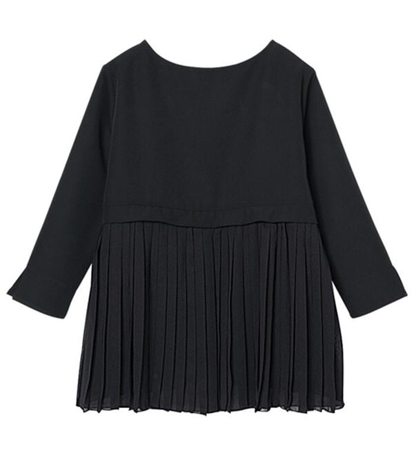 RANAN（ラナン）の「楽ちんキレイ見え！バックプリーツセットアップ（ブラウススーツ）」｜詳細画像