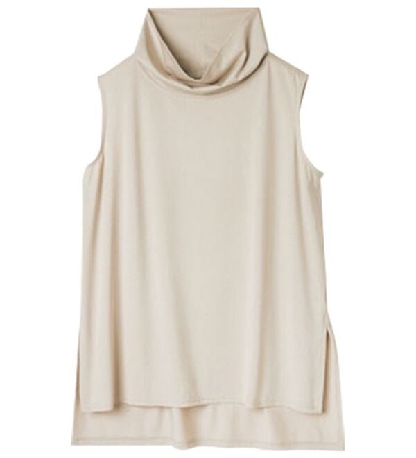 RANAN（ラナン）の「スリーブレスハイネックプルオーバー（カットソー）」｜詳細画像