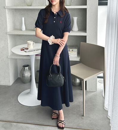 GeeRA（ジーラ）の「【Ｕ．Ｓ．ＰＯＬＯＡＳＳＮ】ポロ衿ワンピ―ス（その他ワンピース）」