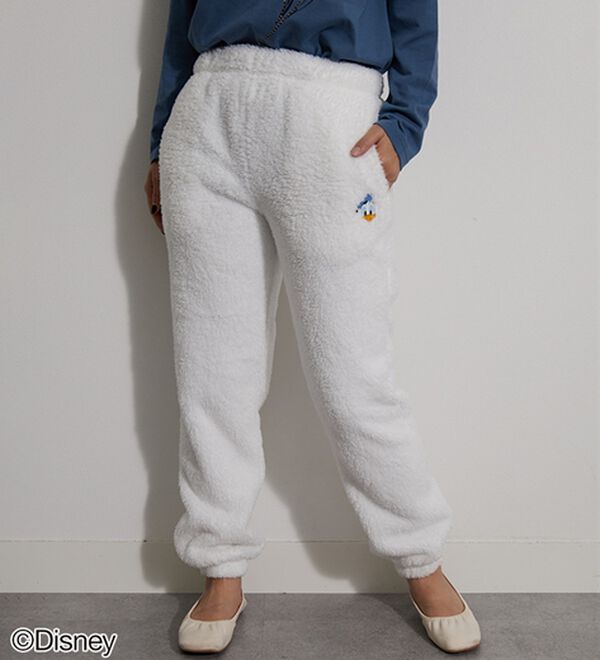 BELLUNA（ベルーナ）の「＜Ｄｉｓｎｅｙ＞【ドナルドダック】両面ボアパンツ（※ポンチョ別売り）（その他パンツ）」｜詳細画像