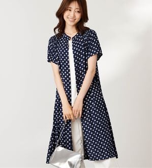 BELLUNA（ベルーナ）の「レーヨン素材肩シャーリング使いワンピース（その他ワンピース）」｜詳細画像