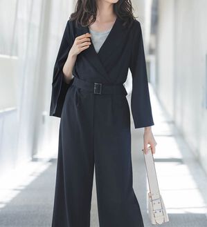 RANAN（ラナン）の「スリットスリーブオールインワン（オールインワン）」｜詳細画像