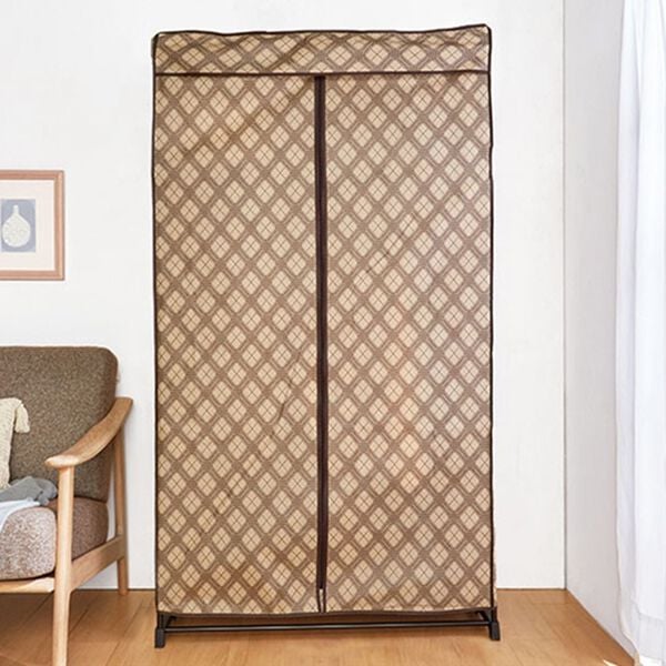 「ほこりが入りにくいカバー付きハンガー（ハンガーラック）」｜詳細画像