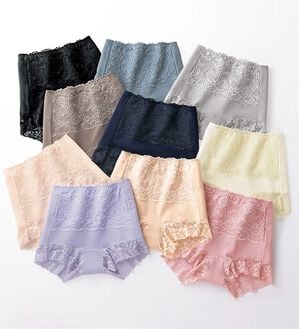 LAVIENNE（ラヴィエンヌ）の「【１０色組】骨盤シェイプの素敵ショーツ（ショーツ）」｜詳細画像