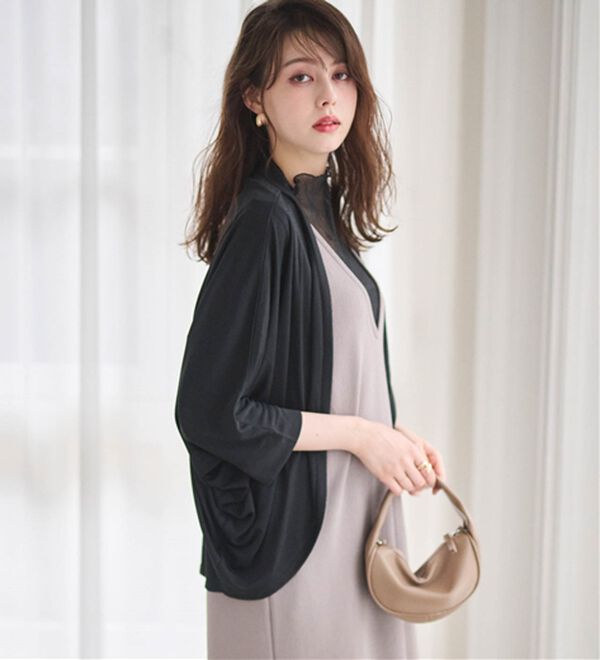 RANAN（ラナン）の「カットソードルマンカーディガン（ニットカーディガン）」｜詳細画像