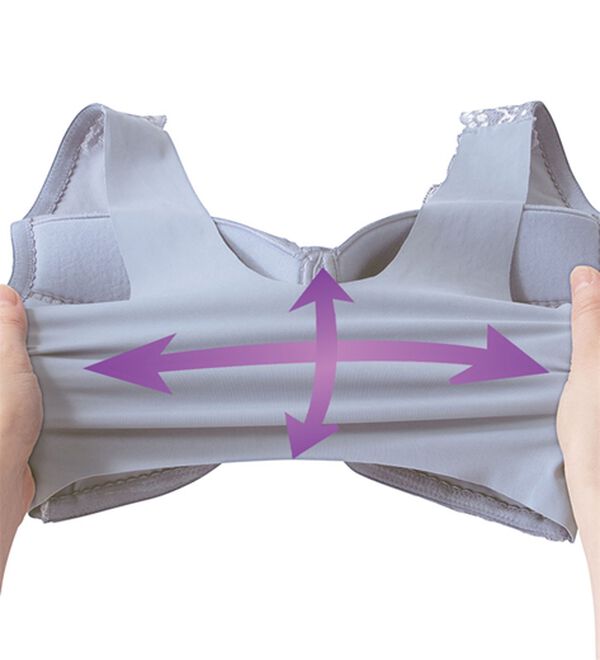 LAVIENNE（ラヴィエンヌ）の「【３色組】ピタッとフィットするストレッチブラ（ブラジャー）」｜詳細画像