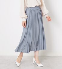 BELLUNA（ベルーナ）の「洗っても形が崩れにくい！プリーツスカート（ロングスカート）」