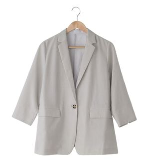 BELLUNA（ベルーナ）の「麻調素材テーラードジャケット（その他ジャケット）」｜詳細画像