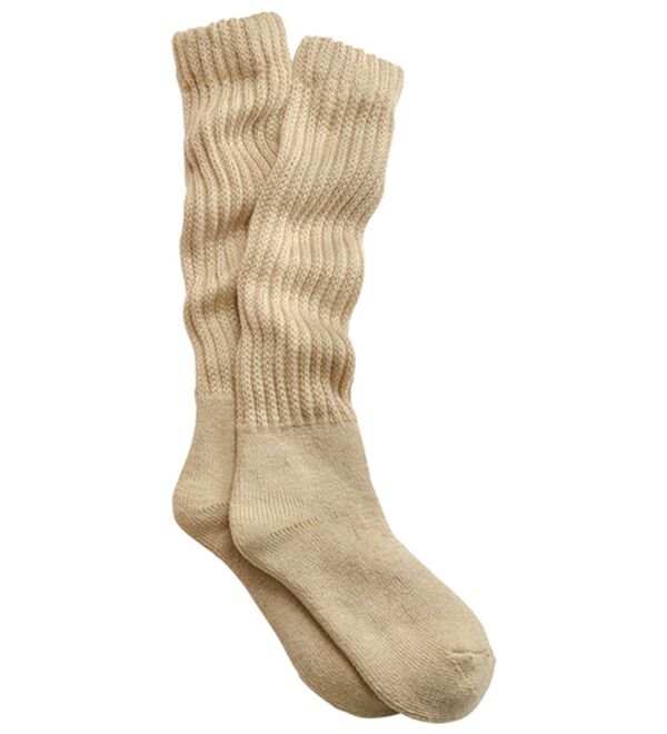 「＜グンゼ＞アセドロンウール入りパイルソックス（靴下・ストッキング）」｜ベージュ