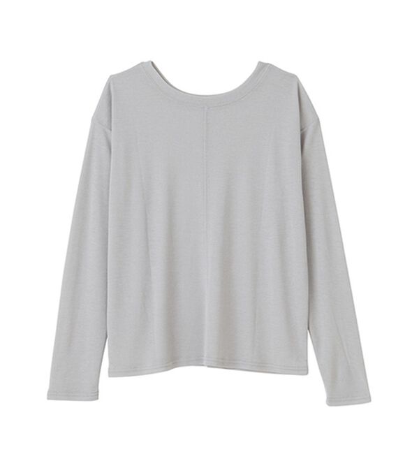 GeeRA（ジーラ）の「着回し自在！スラブシアートップス（カットソー）」｜詳細画像