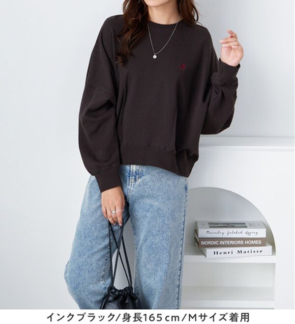 Viola e Viola（ヴィオラ エ ヴィオラ）の「【ビバリーヒルズポロクラブ】コクーンシルエットスウェット（カットソー）」｜詳細画像