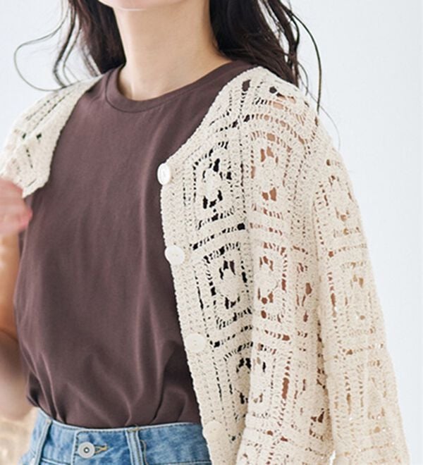 RANAN（ラナン）の「ひんやり！＜BC＞綿100％タンクトップ【選べる着丈】（カットソー）」｜詳細画像