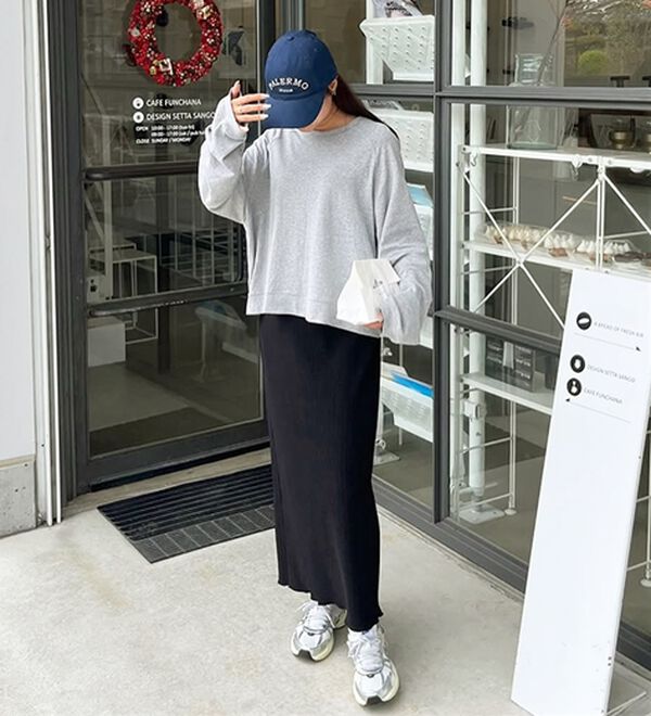 GeeRA（ジーラ）の「セルフカット美脚魅せタイトスカート（ロングスカート）」｜詳細画像