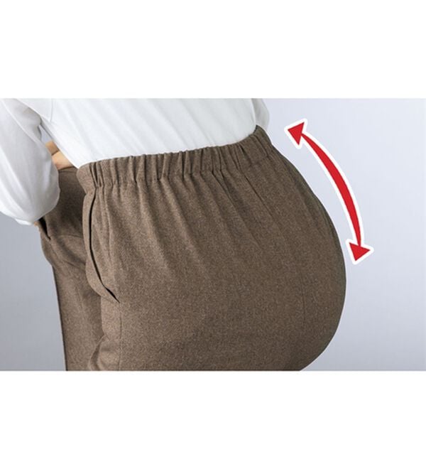 ルフラン（ルフラン）の「【３本組】日本製上品見えの吸湿発熱パンツ（フルレングスパンツ）」｜詳細画像