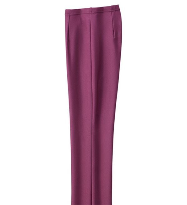 ルフラン（ルフラン）の「日本製すっきりチュニックパンツ（フルレングスパンツ）」｜ベリーピンク