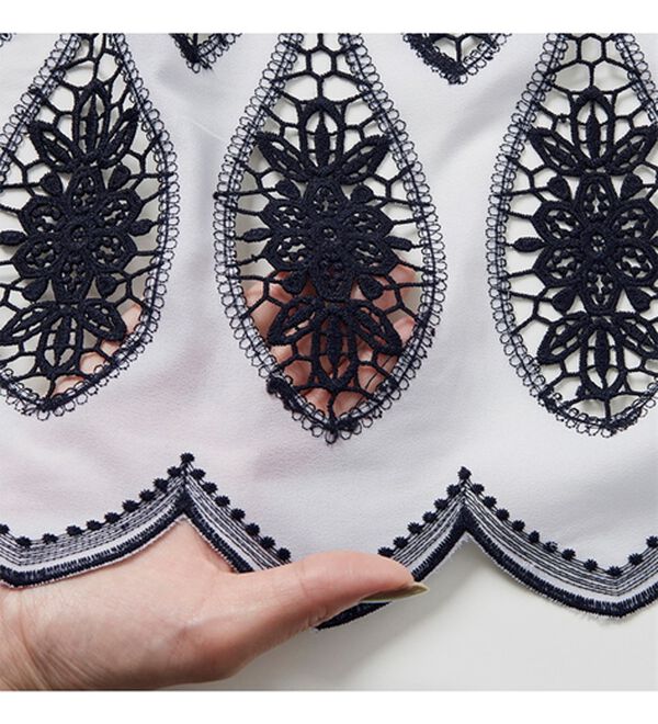 RANAN（ラナン）の「バックレースチュニックブラウス（ブラウス）」｜詳細画像