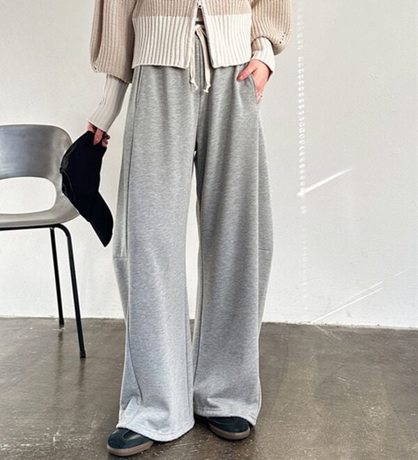 GeeRA（ジーラ）の「２ＷＡＹカーブスウェットパンツ（フルレングスパンツ）」｜詳細画像