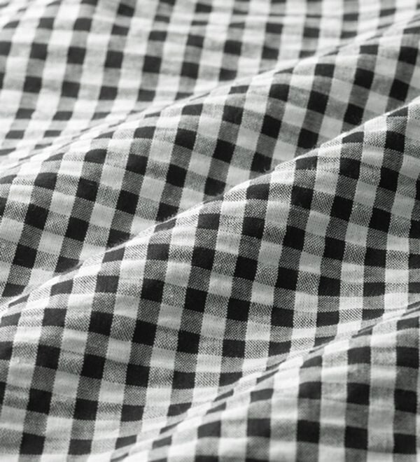 YU'NOW（ユナウ）の「【半袖＋ロングパンツ】綿１００％サッカーシャツパジャマ（パジャマ・ルームウェア）」｜詳細画像