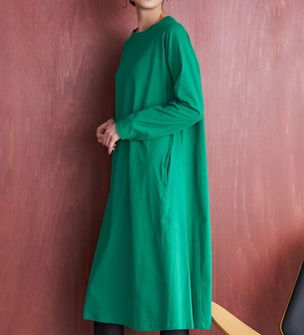 RANAN（ラナン）の「【選べる２丈】＜ＢＣ＞ポケット付マキシワンピース（その他ワンピース）」｜詳細画像