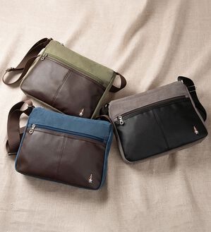 「＜ハッシュパピー＞大人に似合う帆布ショルダー（メンズショルダーバッグ）」｜詳細画像