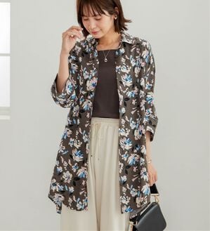 BELLUNA（ベルーナ）の「【接触冷感】レーヨン素材ブザム切替ワンピース（その他ワンピース）」｜詳細画像