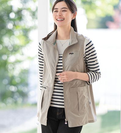 ルフラン（ルフラン）の「＜ＦＩＬＡ＞手ぶらでウォーキング！軽・涼ベスト（ベスト）」