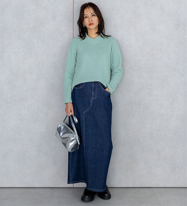 BELLUNA（ベルーナ）の「【静電気防止】ニットが苦手な方にも優しいプルオーバー（カットソー）」｜詳細画像