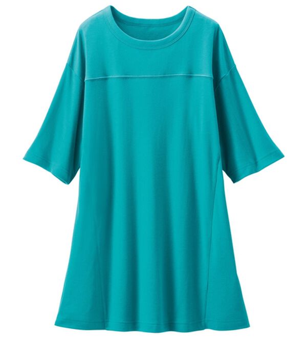 LAVIENNE（ラヴィエンヌ）の「【ＣＯＶＥＲＯＳＳ（Ｒ）】猛暑対策チュニック（チュニック）」｜詳細画像