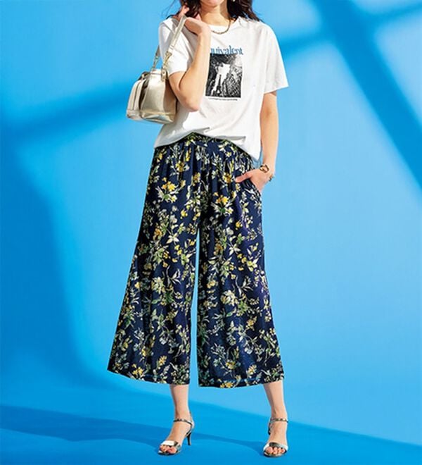 BELLUNA（ベルーナ）の「ヒンヤリ！綿１００％大人フォトプリントＴシャツ（Tシャツ）」｜詳細画像