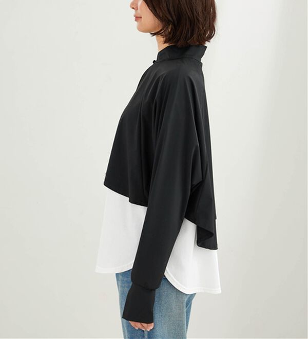 BELLUNA（ベルーナ）の「ヒンヤリ爽快！スタンド衿ボレロ（その他カーディガン）」｜詳細画像