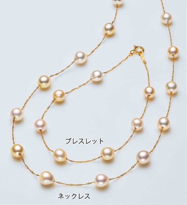 ルフラン（ルフラン）の「１８金バロックあこや真珠ジュエリー（ネックレス・ペンダント）」｜詳細画像