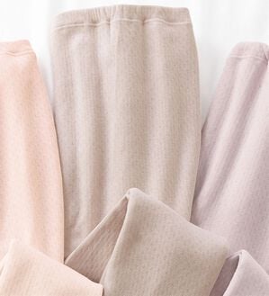 「【日本製】ふんわり暖かインナー・ボトム（肌着・インナーウェア）」｜ボトムベージュ