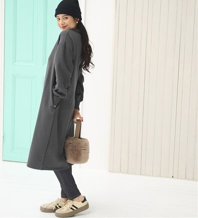 BELLUNA（ベルーナ）の「あったかキレイ！大人のこだわりワンピース（カットソーワンピース）」