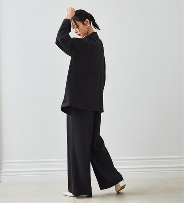 RANAN（ラナン）の「ジャケット＆サロペットドレスセット（パンツスーツ）」｜詳細画像